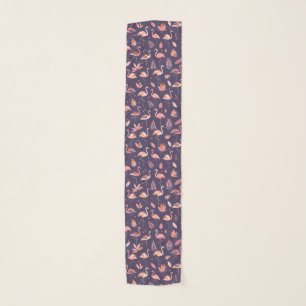 Flamingo Paradise Pattern Scarf