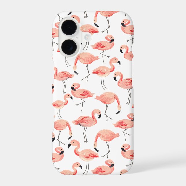 Flamingo Party Iphone Case (Back)