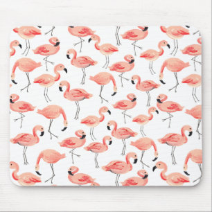 Flamingo Party Mouse Pad