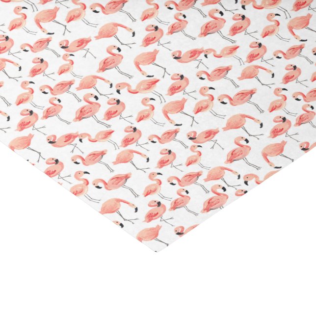 Flamingo Party Tissue Paper (Corner)