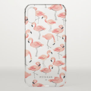 Flamingo Party iPhone X Case