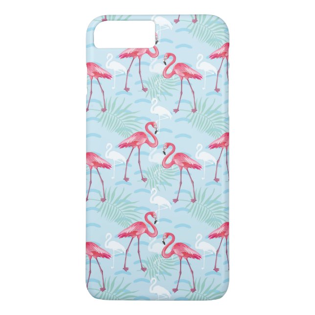 Flamingo Pattern Case-Mate iPhone Case (Back)