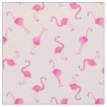 Flamingo pattern fabric