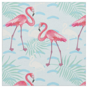 Flamingo Pattern Fabric
