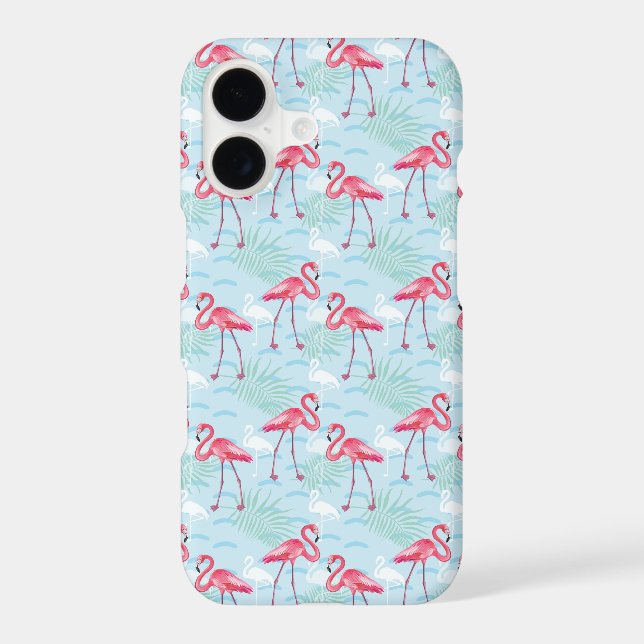 Flamingo Pattern Iphone Case (Back)