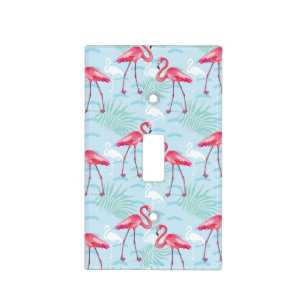 Flamingo Pattern Light Switch Cover
