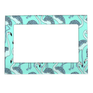 Flamingo Pattern Magnetic Frame