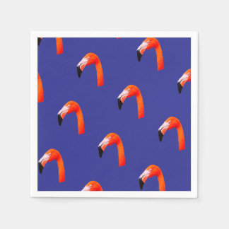 Flamingo-Pattern Napkins