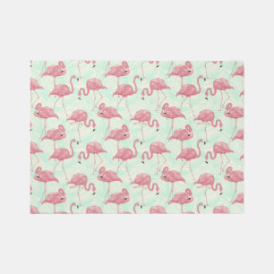 Flamingo Pattern Outdoor Rug