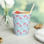 Flamingo Pattern Paper Cups