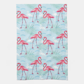 Flamingo Pattern Towel