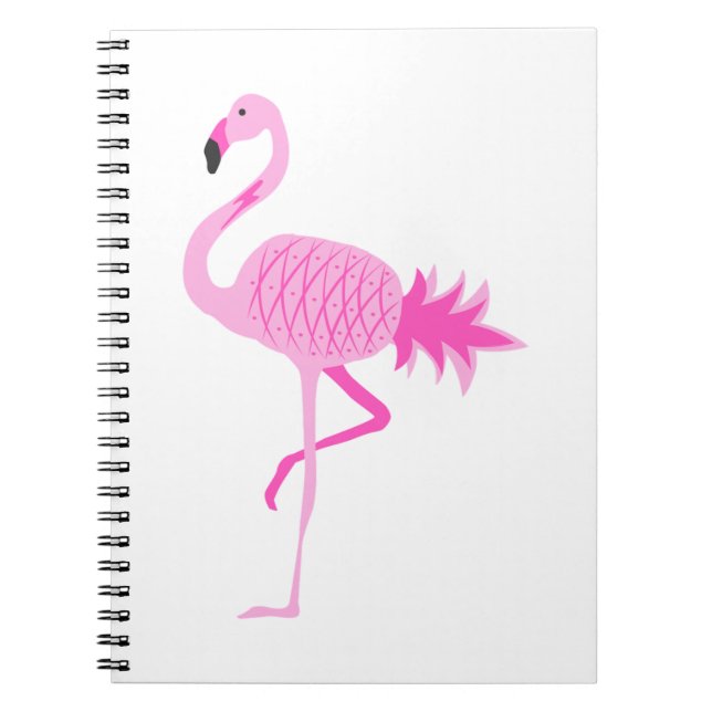 Flamingo Pineapple Notebook (Front)