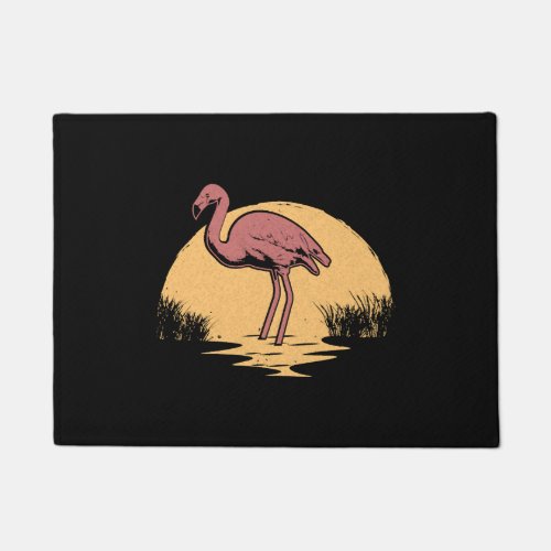 Flamingo Pink animal Gift Doormat