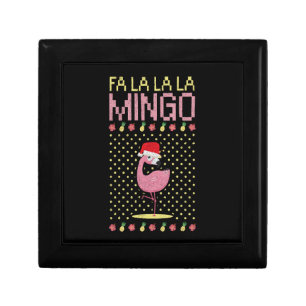 Flamingo pink beak gift Christmas Box