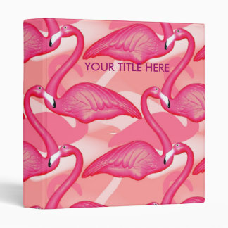 flamingo pink binder