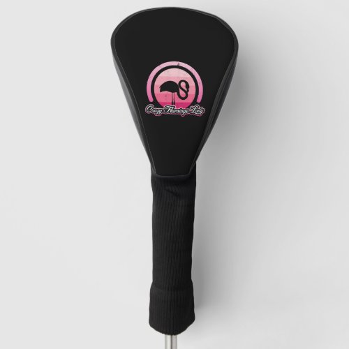 Flamingo Pink Bird Gift Golf Head Cover