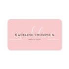 Flamingo Pink Calligraphy Script QR code