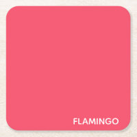 Flamingo pink color name