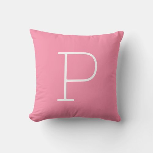 Flamingo Pink Customize Front  Back For Gifts Throw Pillow