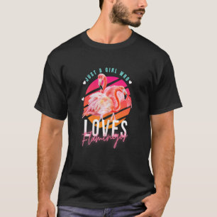 Flamingo Pink Flamingo Bird Girl Cute Flamingos T-Shirt