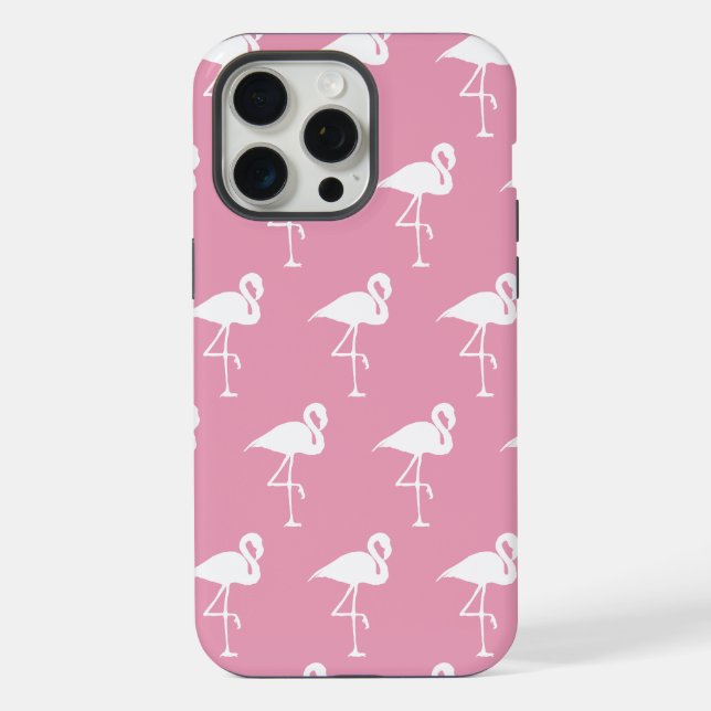 Flamingo Pink Iphone Case (Back)