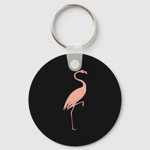 Flamingo Pink       Keychain