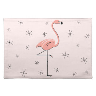 Flamingo Pink placemat