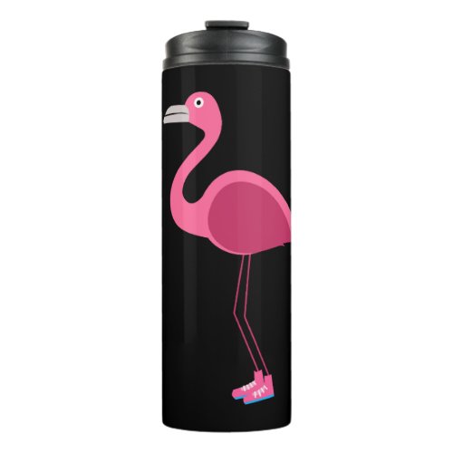 Flamingo Pink Shoes elegant gift idea Thermal Tumbler