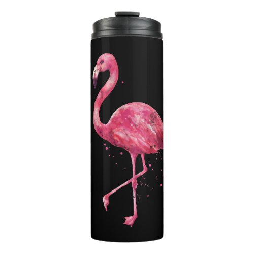 Flamingo Pink Water Bird Animal Gift  Thermal Tumbler