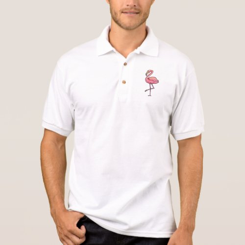 Flamingo Polo Shirt