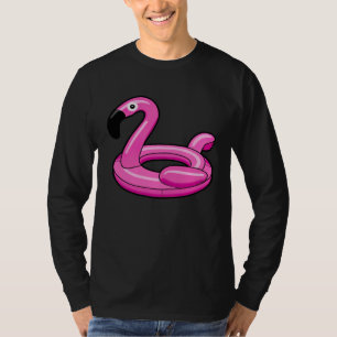 Flamingo Pool Floaty T-Shirt