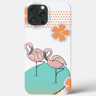 Flamingo Poolside iPhone 13 Pro Max Case