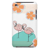 Flamingo Poolside iPod Touch Case-Mate Case (Back)
