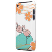 Flamingo Poolside iPod Touch Case-Mate Case (Back Left)