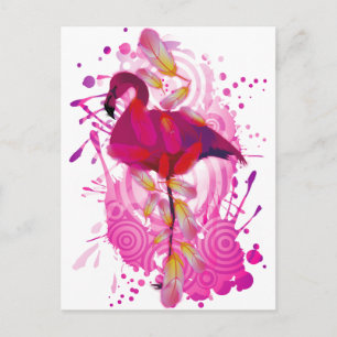 Flamingo Postcard