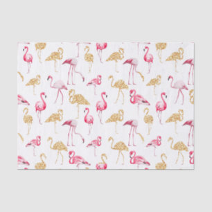 Flamingo Print. Tissue Paper
