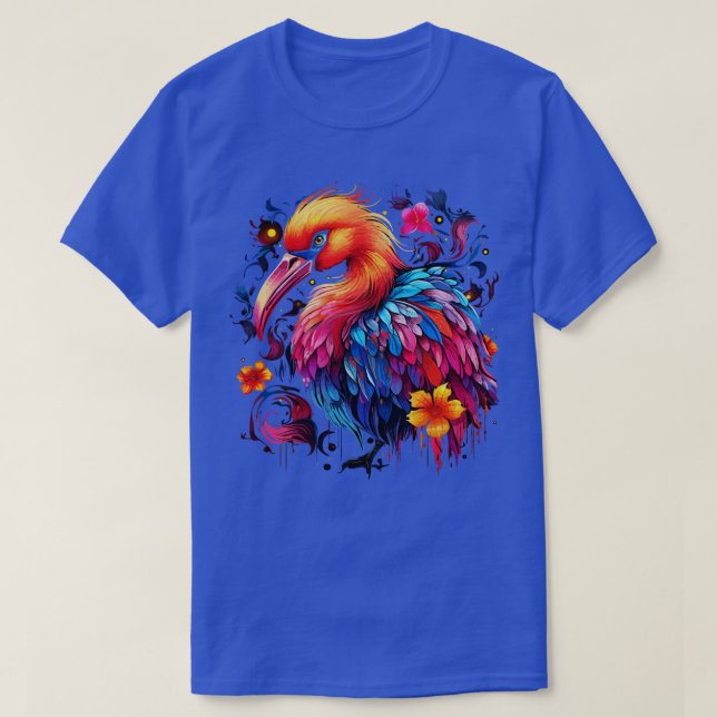 Flamingo Rainbow T-Shirt (Design Front)