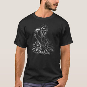 Flamingo Realistic Flamingo Patched Wild Animal Lo T-Shirt