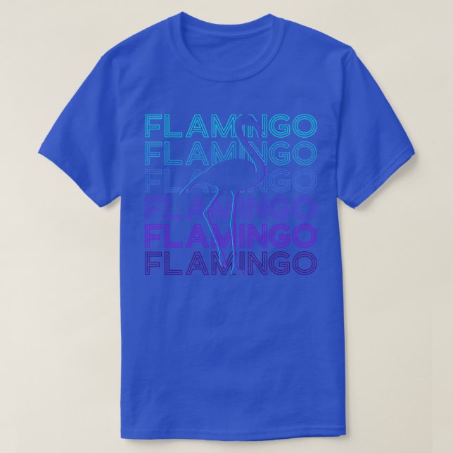 Flamingo Retro Gift T-Shirt (Design Front)