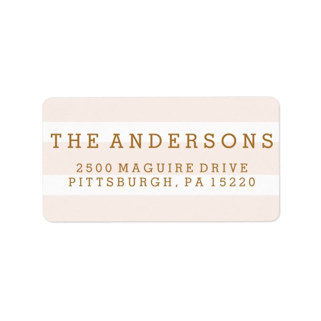 FLAMINGO RETURN ADDRESS LABEL (Front)