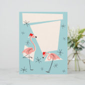Flamingo Santas Blue letterhead (Standing Front)