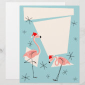 Flamingo Santas Blue letterhead (Front/Back)
