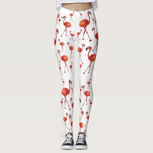 Flamingo season  Custom Leggings