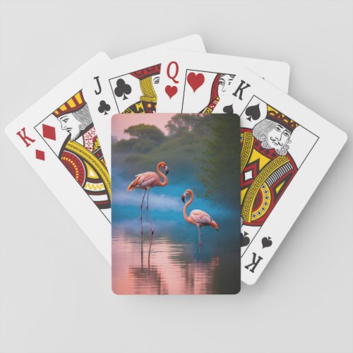  Flamingo Serenity Playing Cards