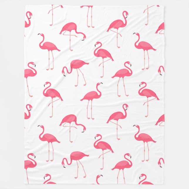 Flamingo Shade 60x80 Fleece Blanket (Front)