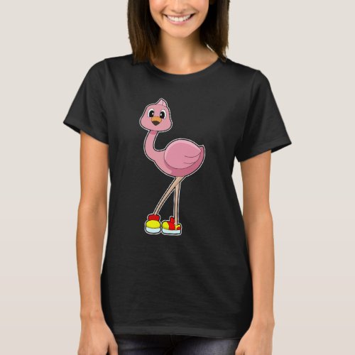 Flamingo Shoes T_Shirt