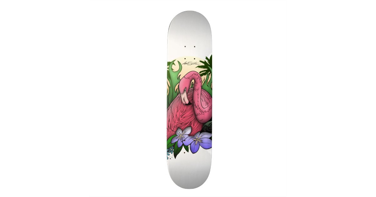 Flamingo Skateboard | Zazzle.com
