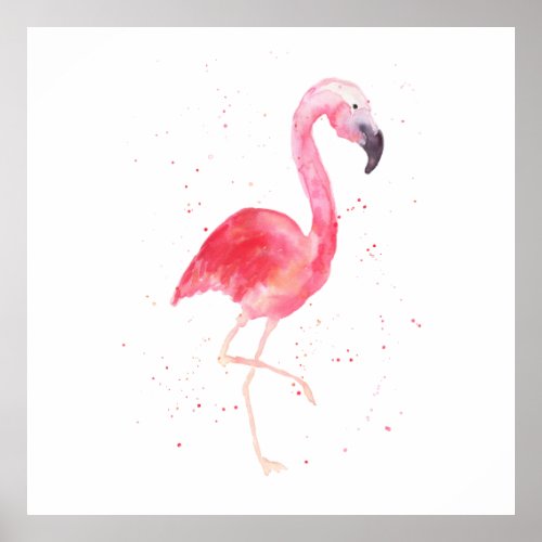 Flamingo Solo Print