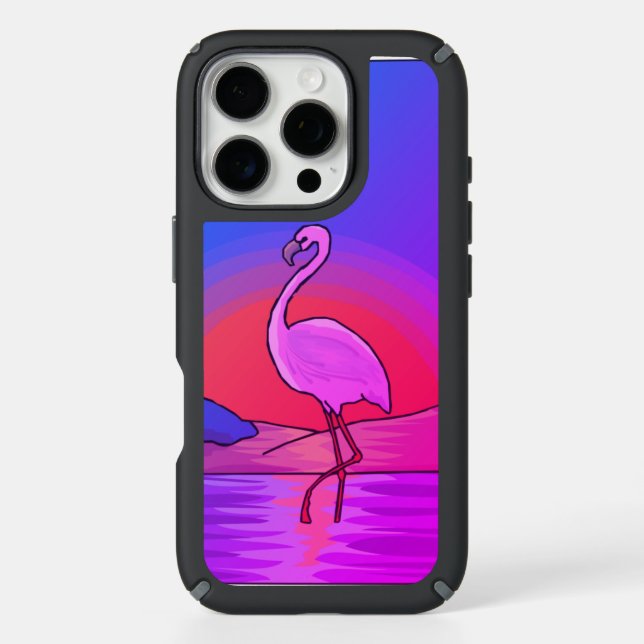 Flamingo  speck iPhone case (Front)