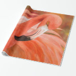 Flamingo - Spirit Of Balance Art Giftwrap Wrapping Paper